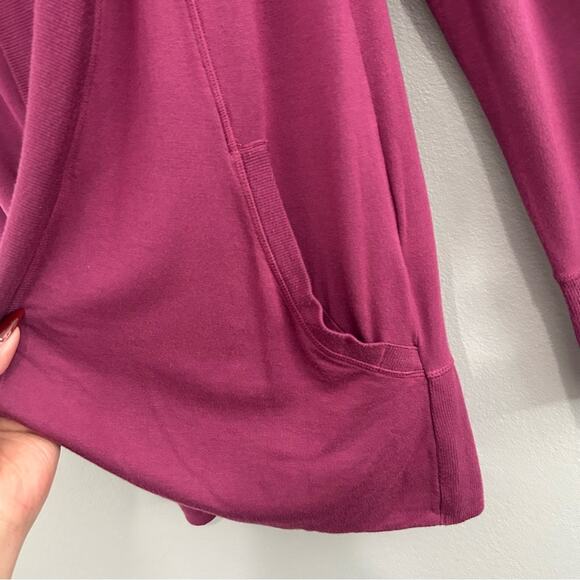 Athleta Womens Pranayama Duster Cardigan With Pockets & Thumb Holes Size Small - Picture 5 of 11